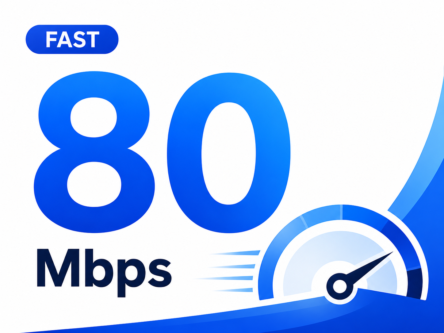FAST 80 Mbps
