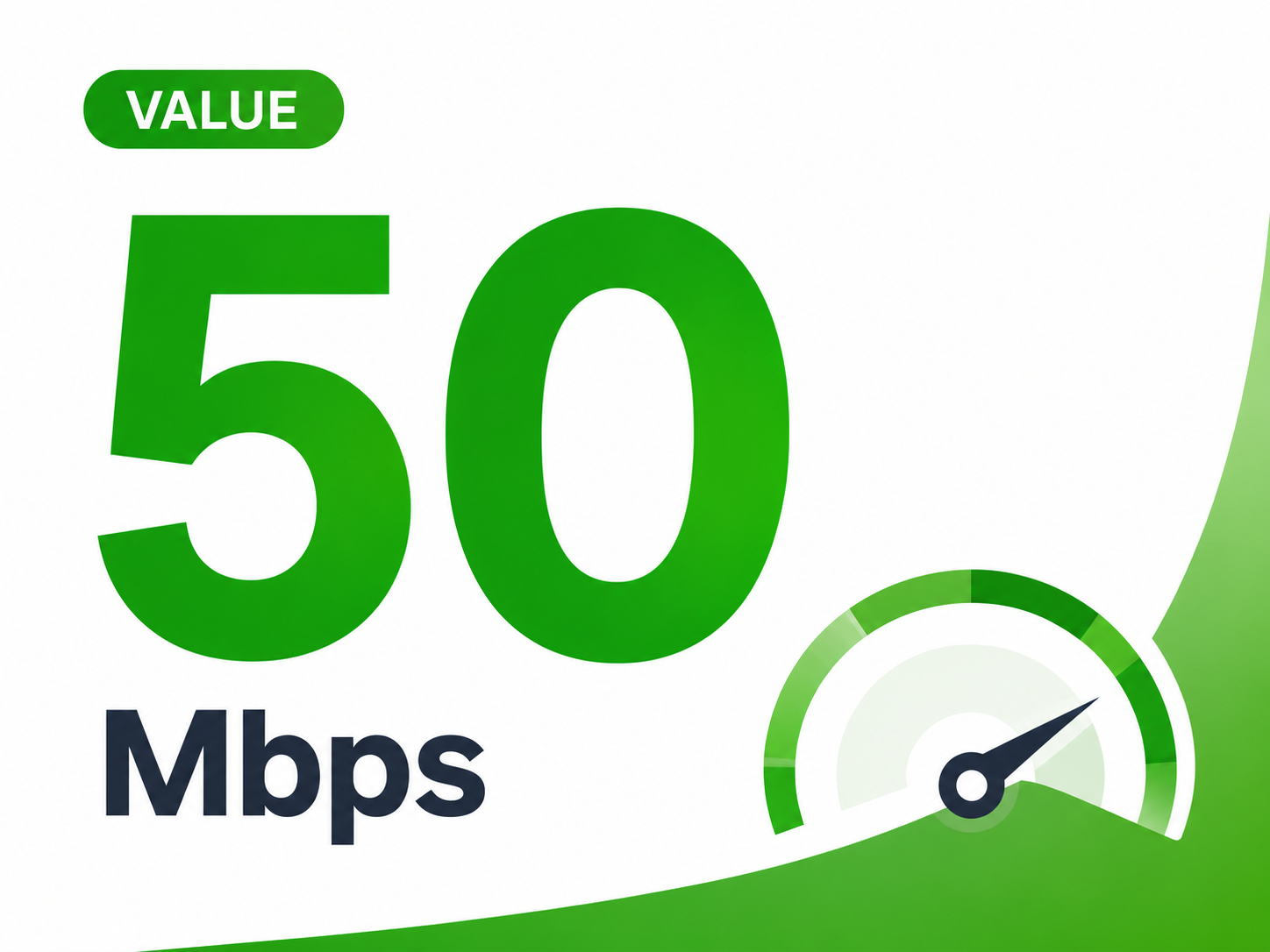 VALUE 50 Mbps